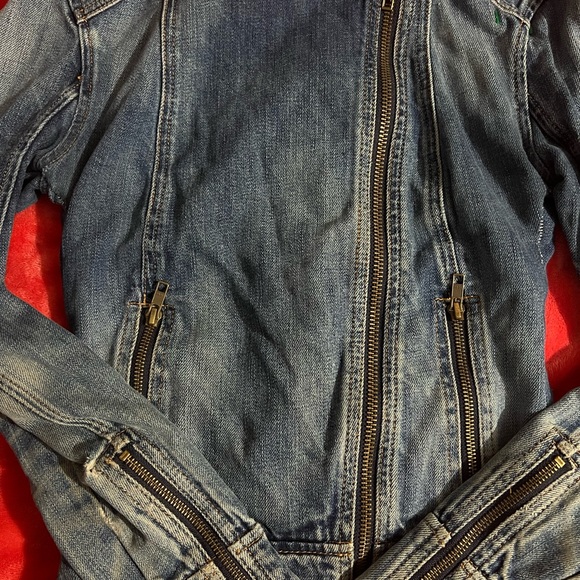 Mortal cycle denim Jacket - Picture 3 of 5